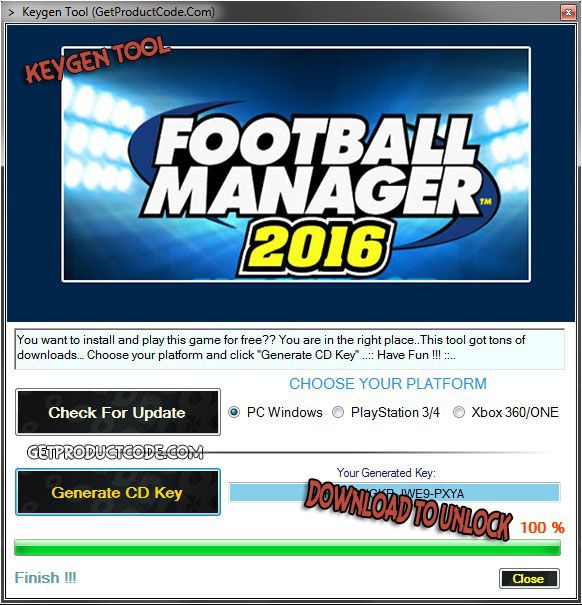 Football manager 2020 activation key generator